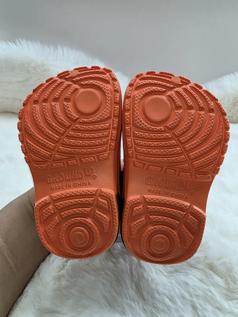 Disney Orange Tigger Kids Sandals with Black Strap